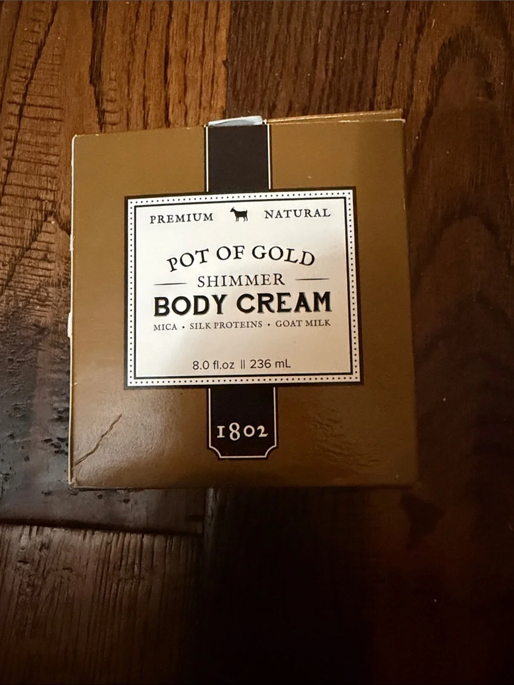 NWT Shimmer Body Cream - Gold Size 8.0 fl oz
